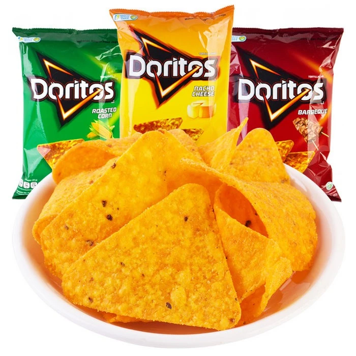 Fried Snacks Doritos Tortilla Corn Chips Machine