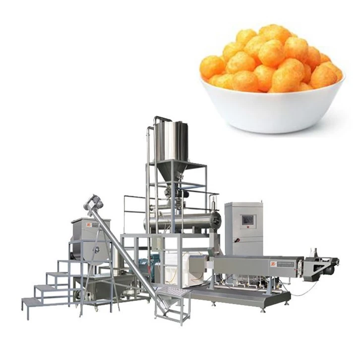 Kelloggs Puff Snack Cheese Ball Processing Line